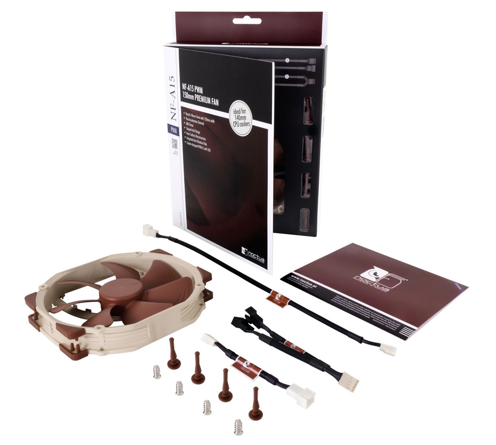 Noctua NF-A15-PWM 15cm 14cm ventilátor