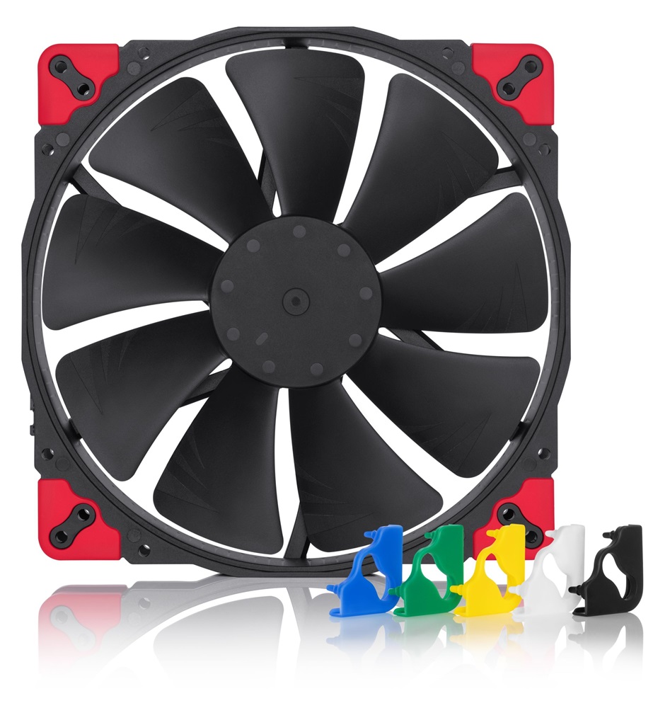 Noctua NF-A20 PWM chromax.black.swap 20cm ventilátor