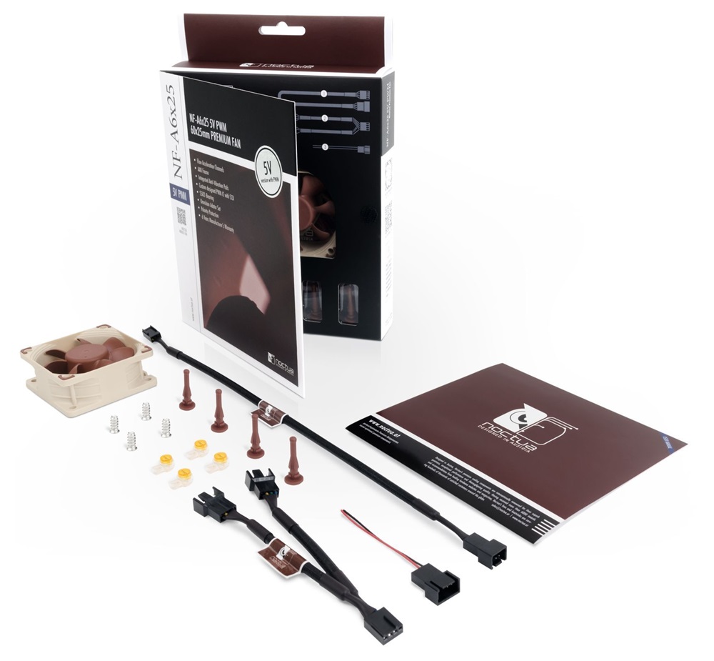 Noctua NF-A6x25-PWM 5V 6cm ventilátor