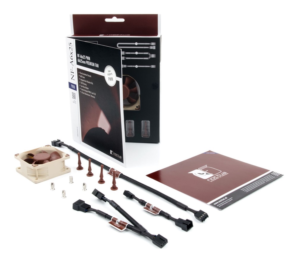 Noctua NF-A6x25-PWM 6cm ventilátor