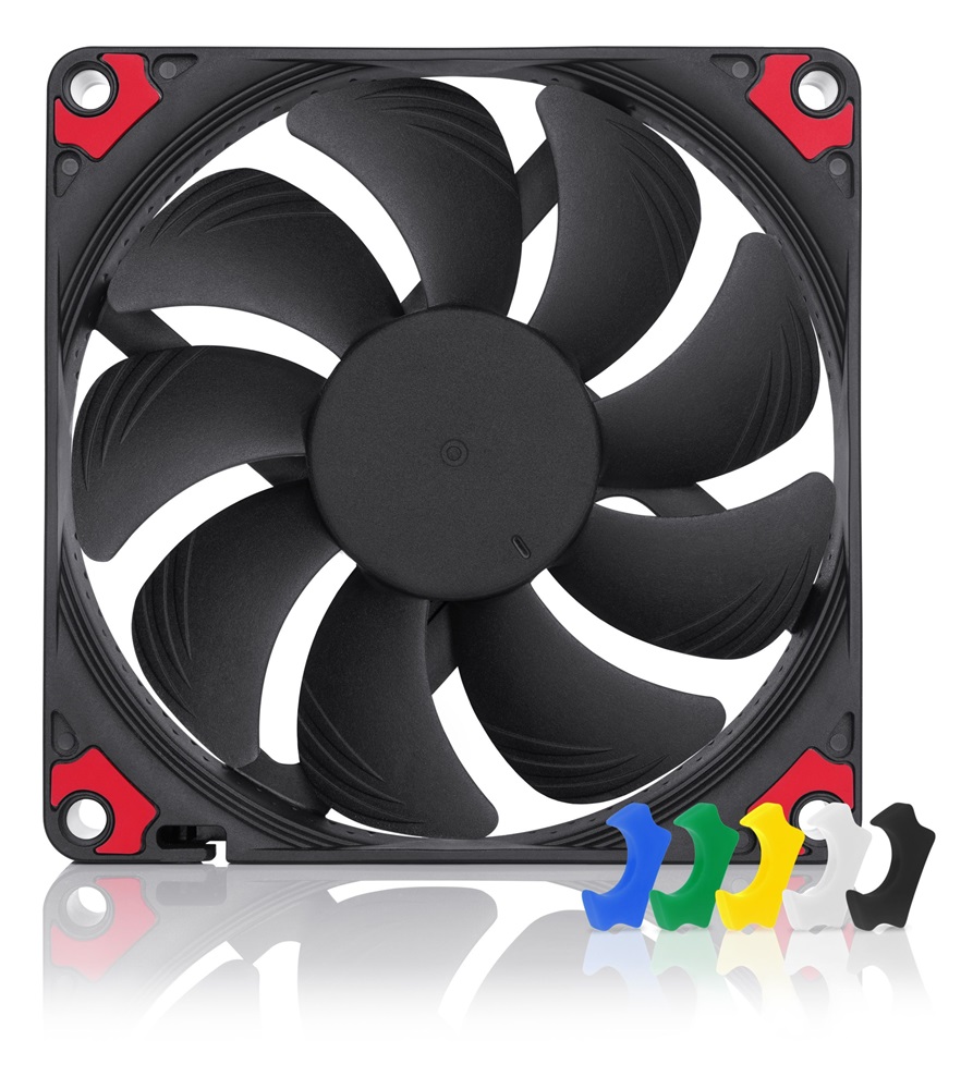 Noctua NF-A9x14 HS-PWM chromax.black.swap 14mm 9cm ventilátor