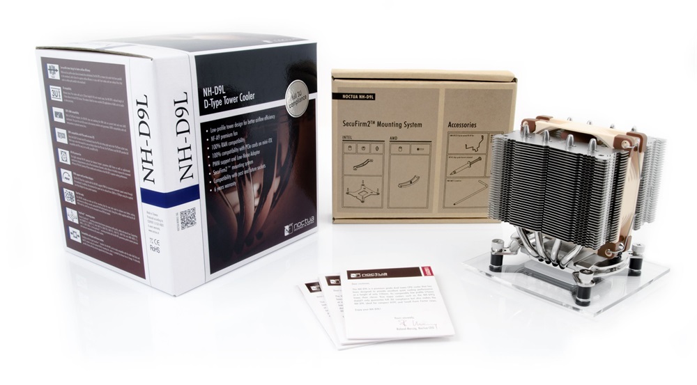 Noctua NH-D9L 9cm univerzális 3U processzor hűtő