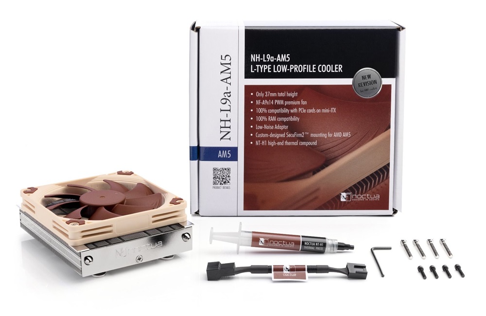 Noctua NH-L9A-AM5 9cm AMD AM5 processzor hűtő