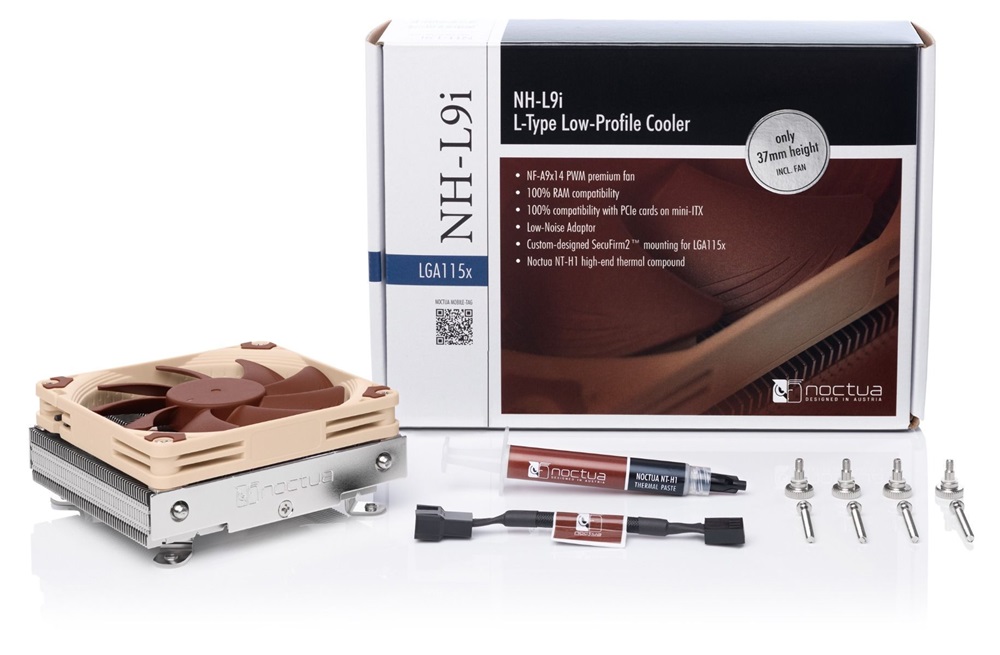 Noctua NH-L9I 9cm univerzális Intel processzor hűtő