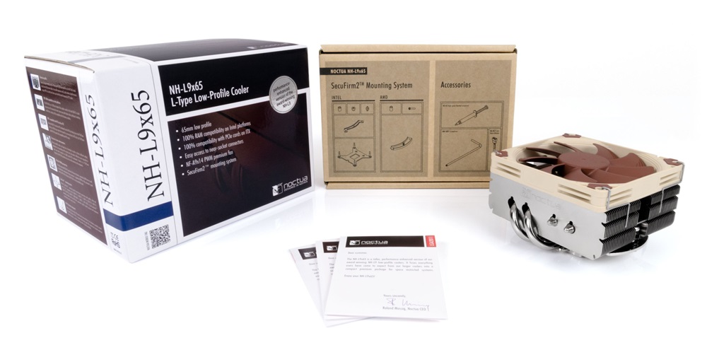 Noctua NH-L9x65 9cm univerzális SSF processzor hűtő