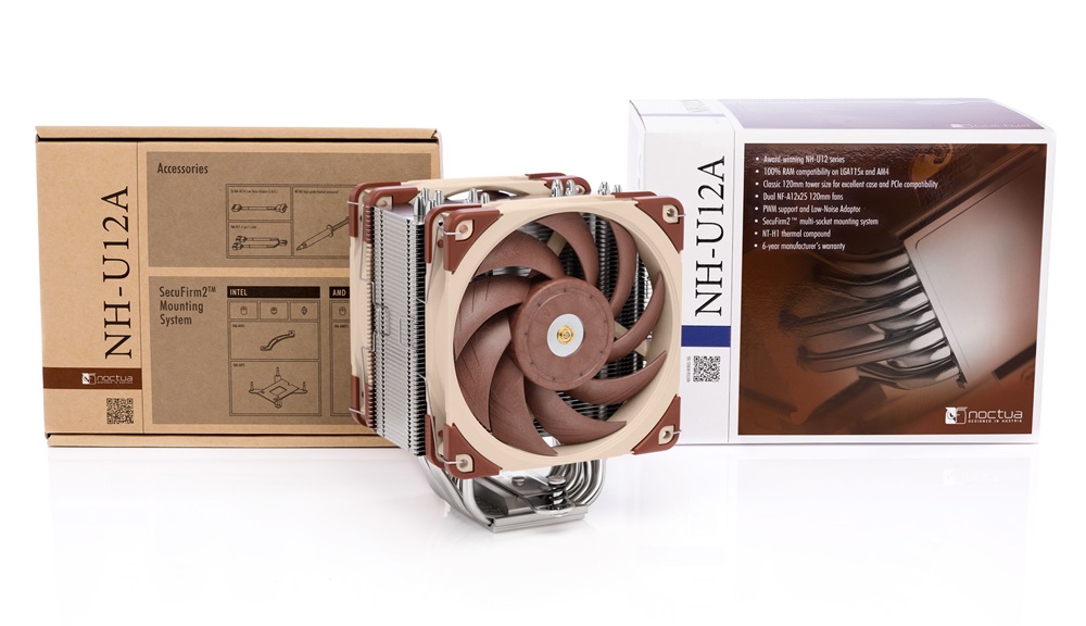 Noctua NH-U12A 12cm univerzális processzor hűtő