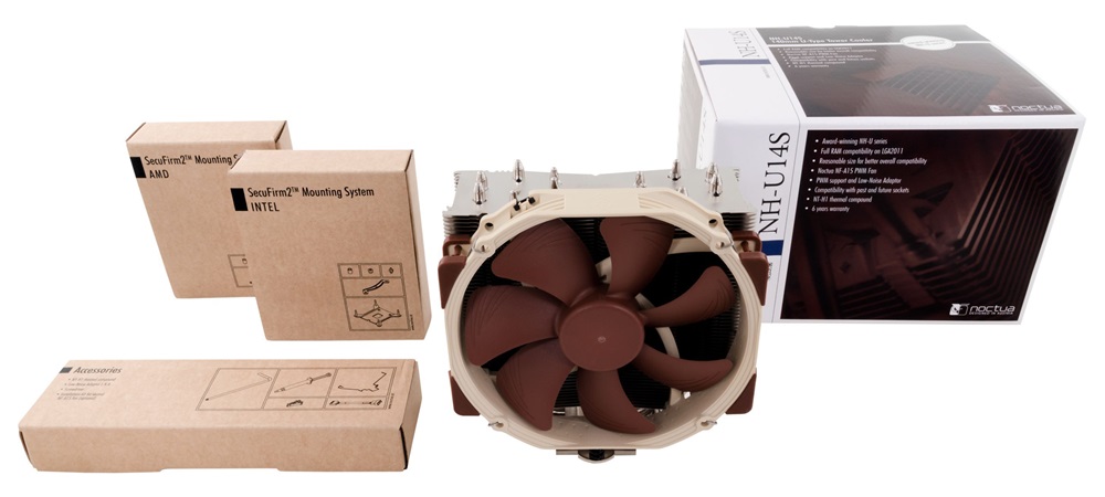 Noctua NH-U14S 14cm univerzális processzor hűtő