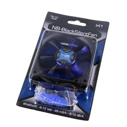 Noiseblocker BlackSilent Fan X2 80mm ventilátor