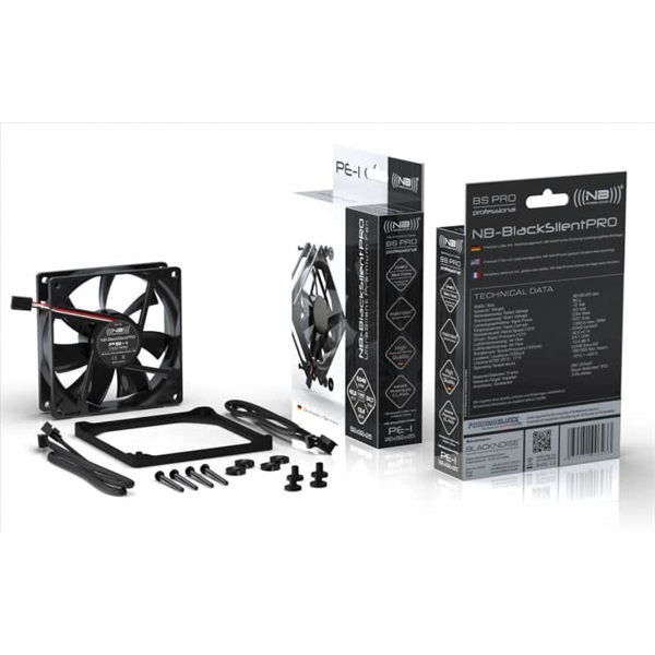 Noiseblocker BlackSilent PRO PE-P 92mm ventilátor