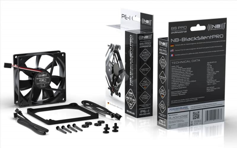 Noiseblocker BlackSilent PRO PE-P 92mm ventilátor