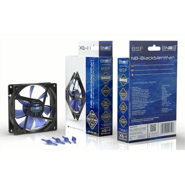 Noiseblocker BlackSilent XE2 92mm ventilátor