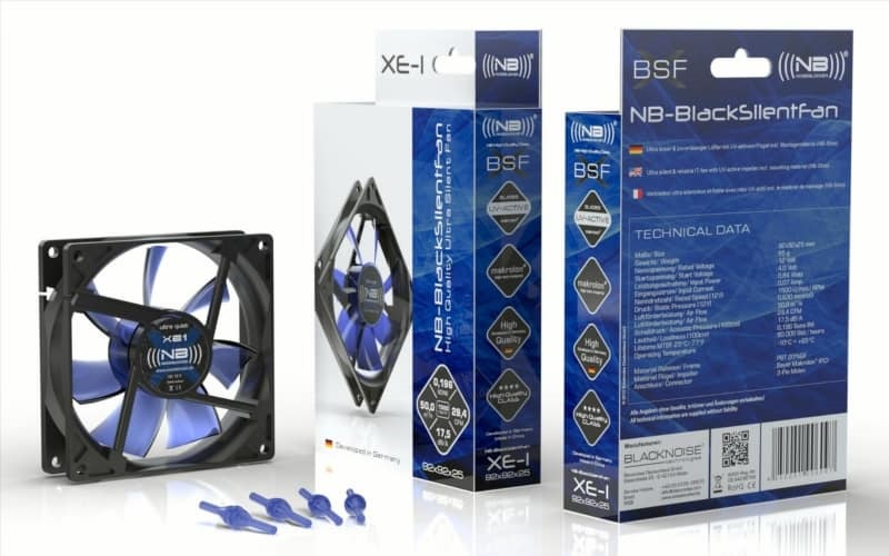 Noiseblocker BlackSilent XE2 92mm ventilátor