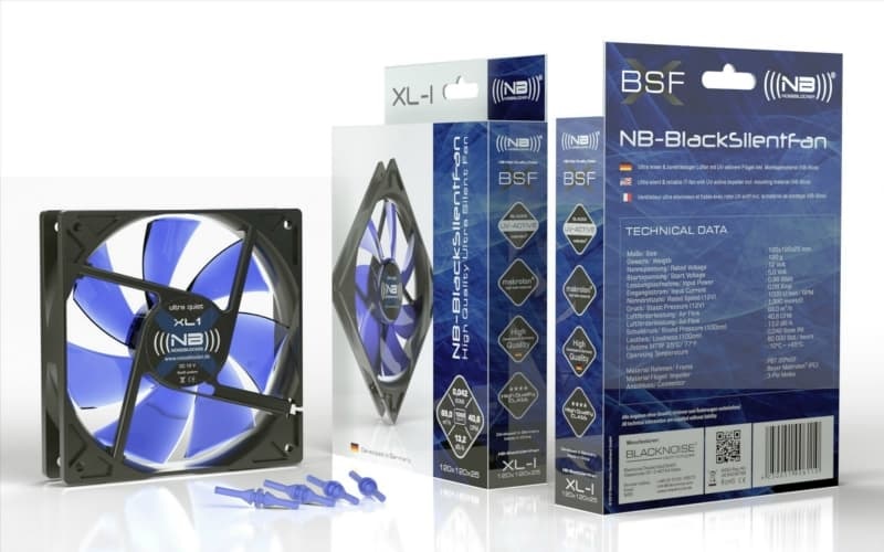 Noiseblocker BlackSilent XL1 120mm ventilátor