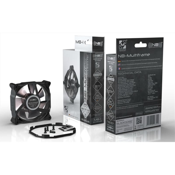Noiseblocker MULTIFRAME S M8-S1 80mm ventilátor