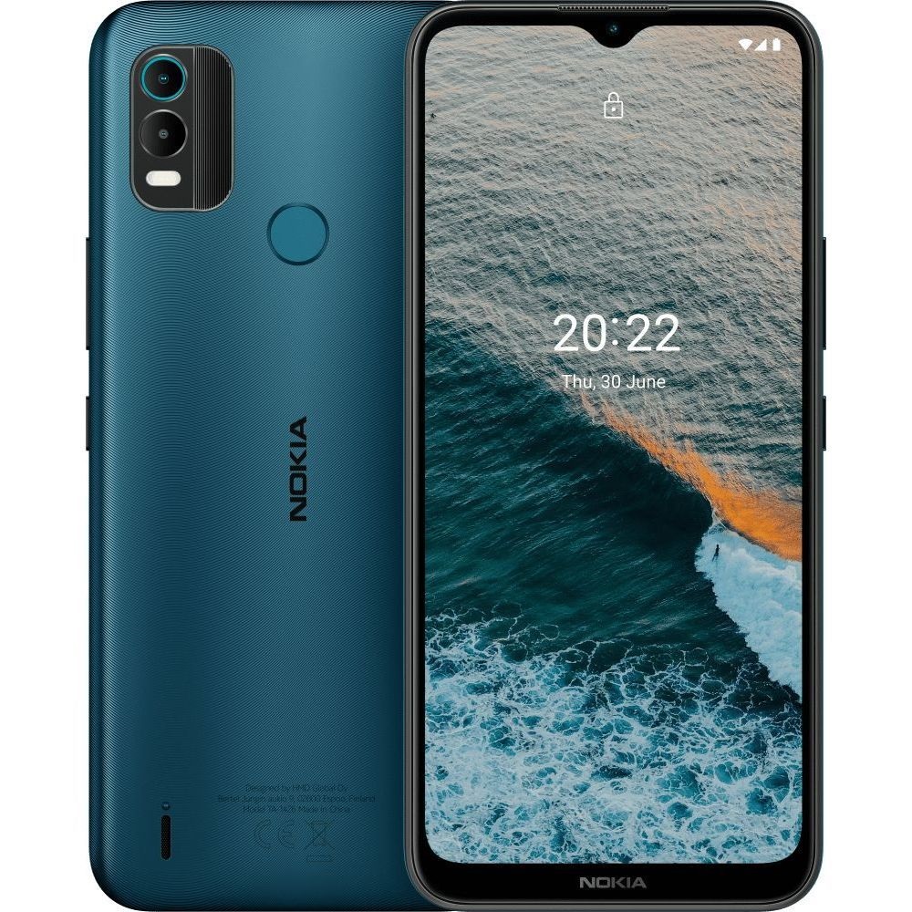 Nokia C21 Plus 6,52" LTE 2/32GB DualSIM kék okostelefon + Yettel 2in1Start SIM kártya (Újracsomagolt)