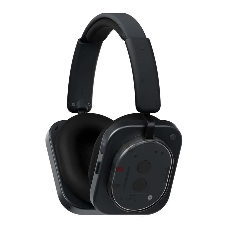 Nothing Headphone (1) vezeték nélküli fekete fejhallgató