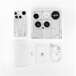 Nothing Phone (3) 6,7" 5G 12/256GB DualSIM fehér okostelefon