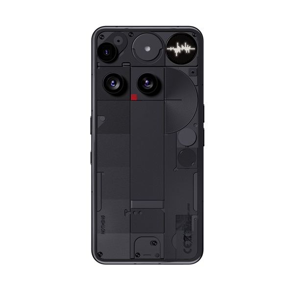 Nothing Phone (3) 6,7" 5G 12/256GB DualSIM fekete okostelefon