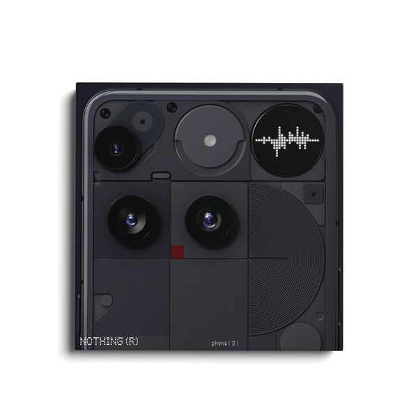 Nothing Phone (3) 6,7" 5G 12/256GB DualSIM fekete okostelefon