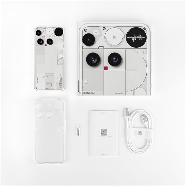 Nothing Phone (3) 6,7" 5G 16/512GB DualSIM fehér okostelefon