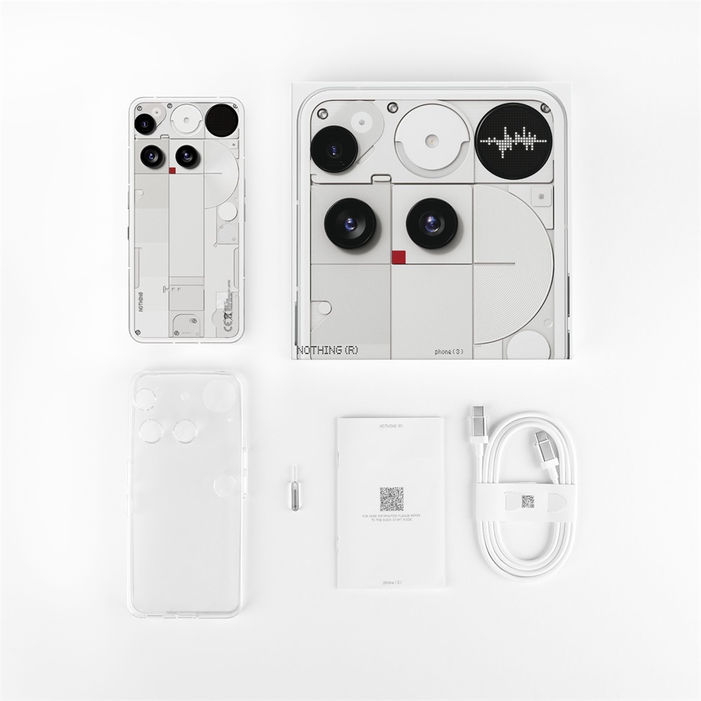 Nothing Phone (3) 6,7" 5G 16/512GB DualSIM fehér okostelefon