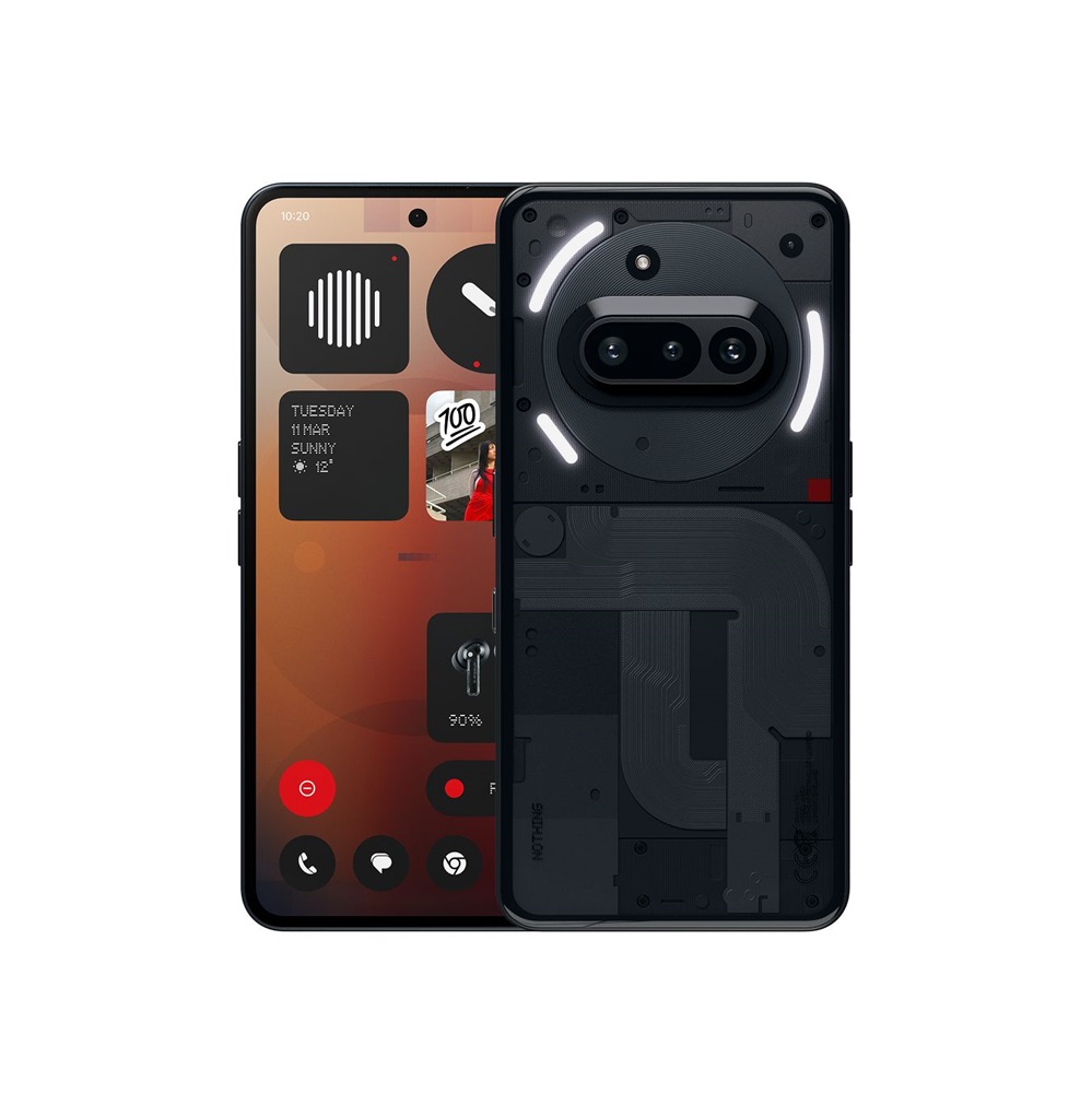 Nothing Phone (3a) 6,77" 5G 8/128GB DualSIM fekete okostelefon (Újszerű)