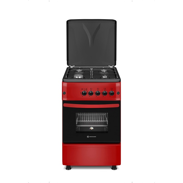 Novacook F5S40G2 R LPG meggypiros gáztűzhely
