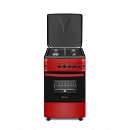 Novacook F5S40G2 R meggypiros gáztűzhely