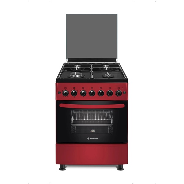 Novacook F6B40EF R meggypiros kombinált tűzhely