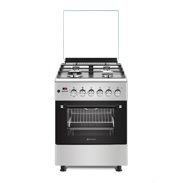 Novacook F6TS40EG-HI Exclusive Line 60 inox kombinált tűzhely