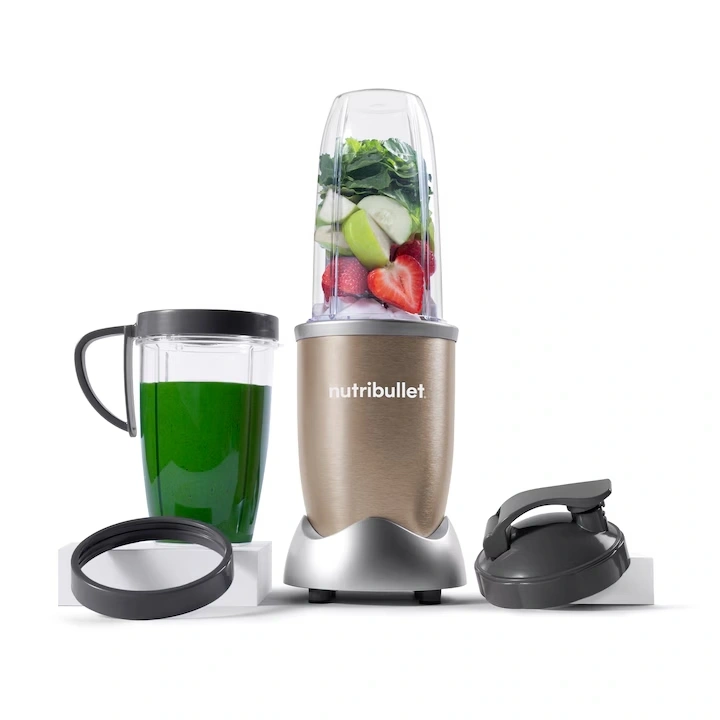 Nutribullet NB907CP 0,71L+0,9L perzsgőarany smoothie készítő