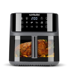 Nutribullet NBA0811 CrispLite Vision 8L sötétszürke forrólevegős sütő