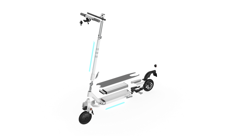 OKAI Neon ES20 fehér elektromos roller