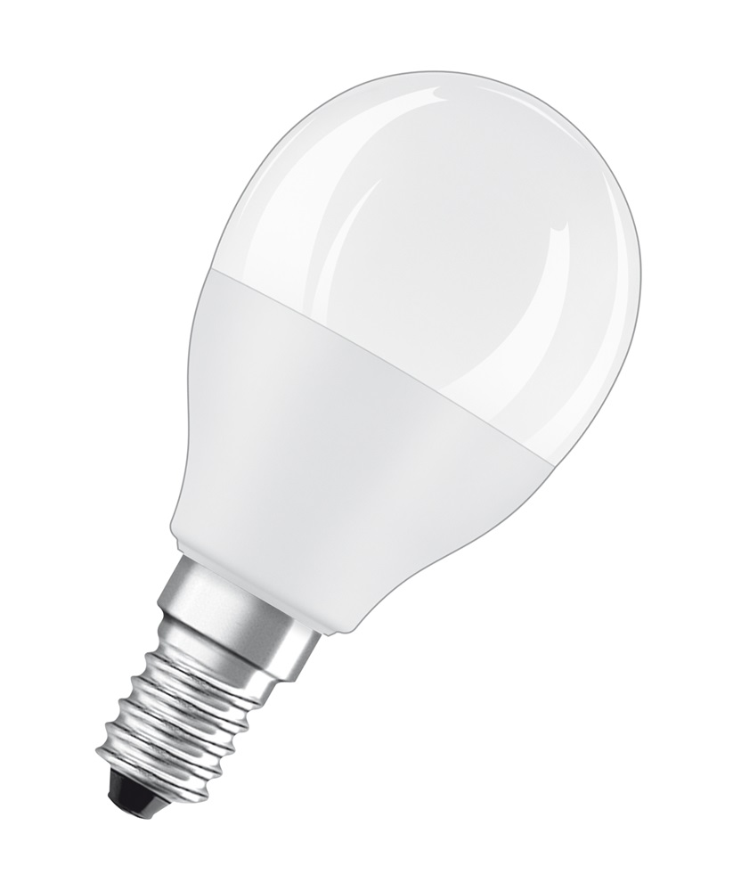 Osram Star+ RGBW/matt búra/5,5W/470lm/2700K/E14 távirányítható LED kisgömb izzó