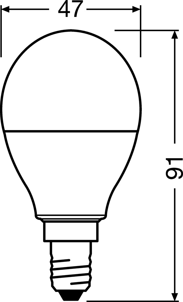 Osram Star+ RGBW/matt búra/5,5W/470lm/2700K/E14 távirányítható LED kisgömb izzó