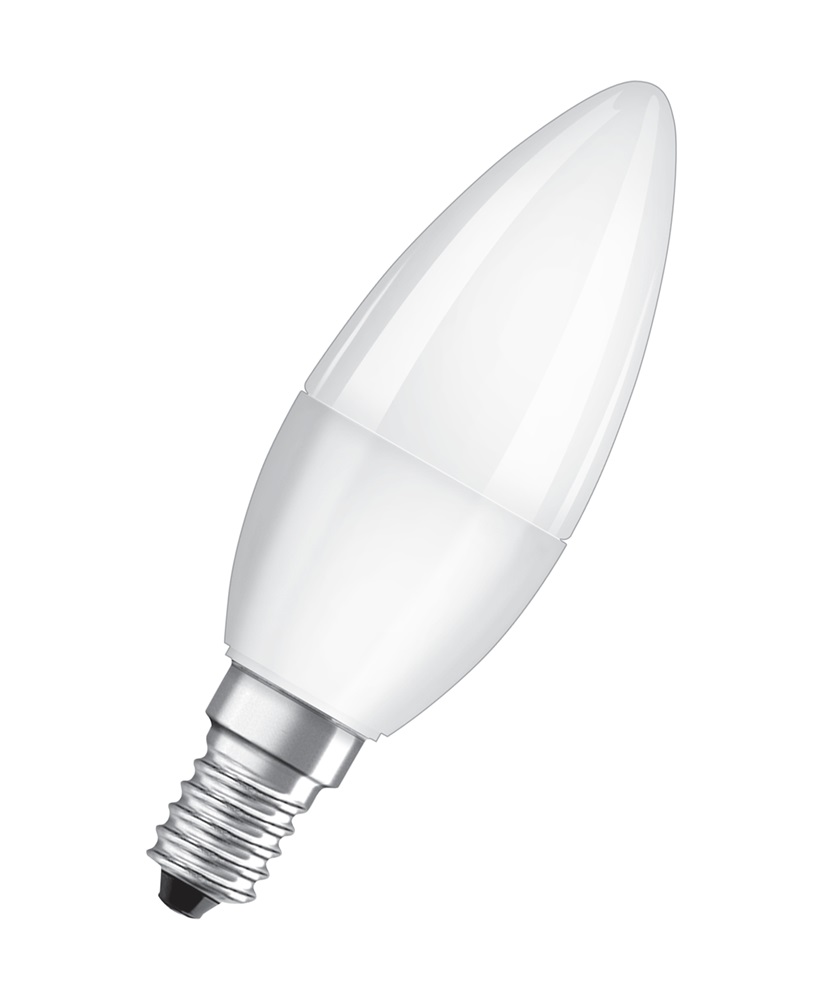 Osram Value opál búra/5,5W/470lm/2700K/E14 LED gyertya izzó