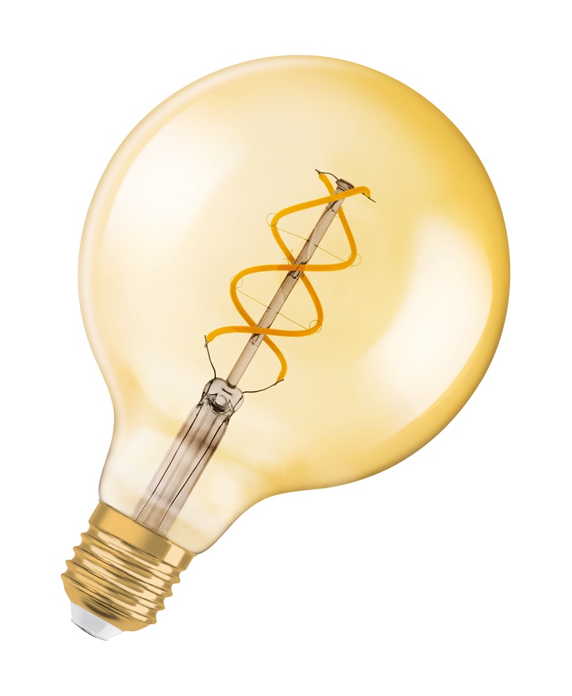 Osram Vintage átlátszó üveg búra/5W/250lm/2000K/E27 LED gömb izzó