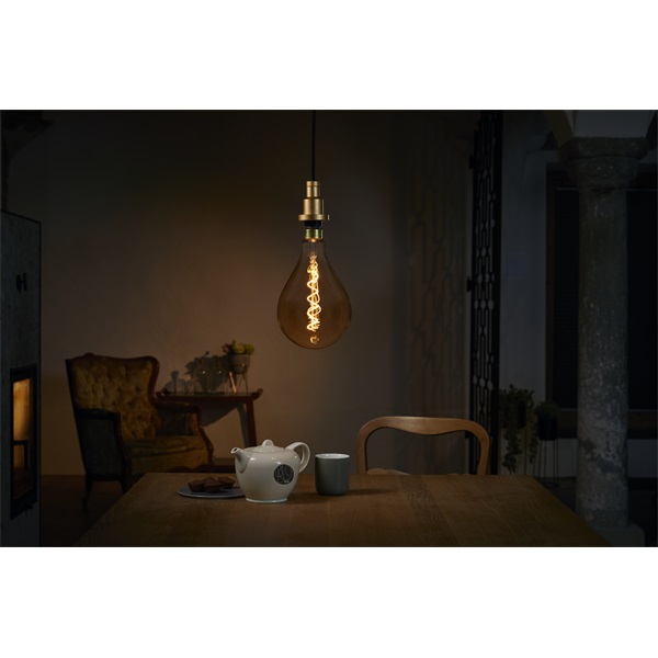 Osram Vintage átlátszó üveg búra/5W/300lm/2000K/E27 LED körte izzó