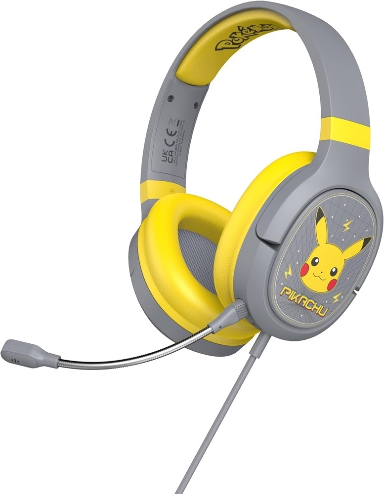 OTL PK0862 Pokémon Pikachu PRO G1 vezetékes gamer headset