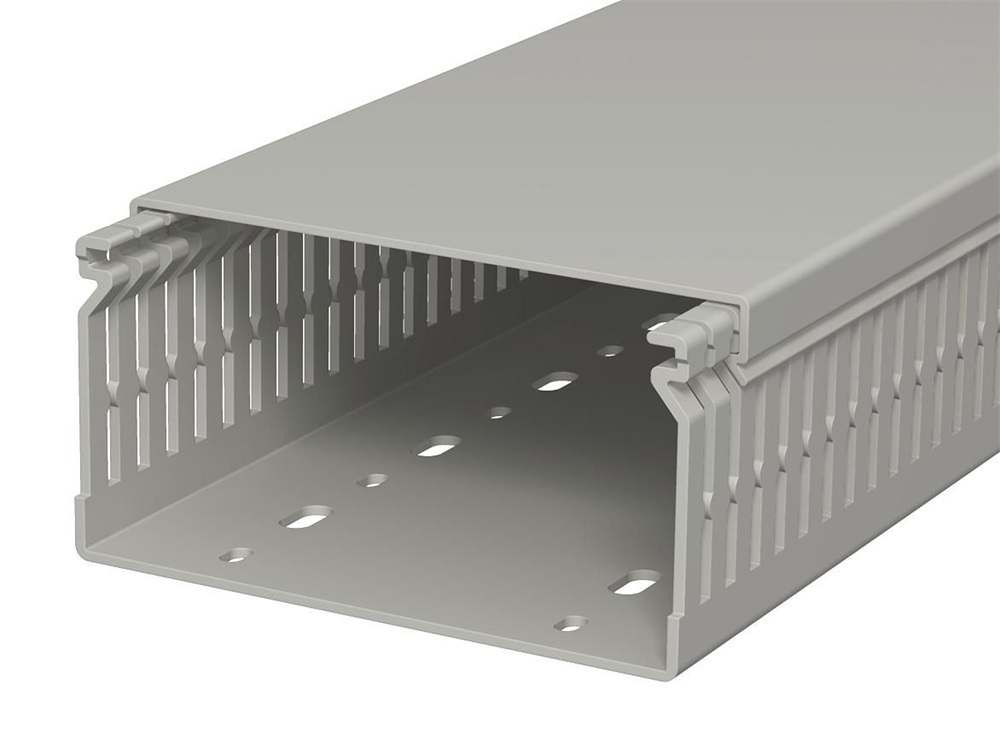 Obo 6178213 60mm x 120mm x 2000mm gránitszürke 12.5mm perforált huzalozócsatorna