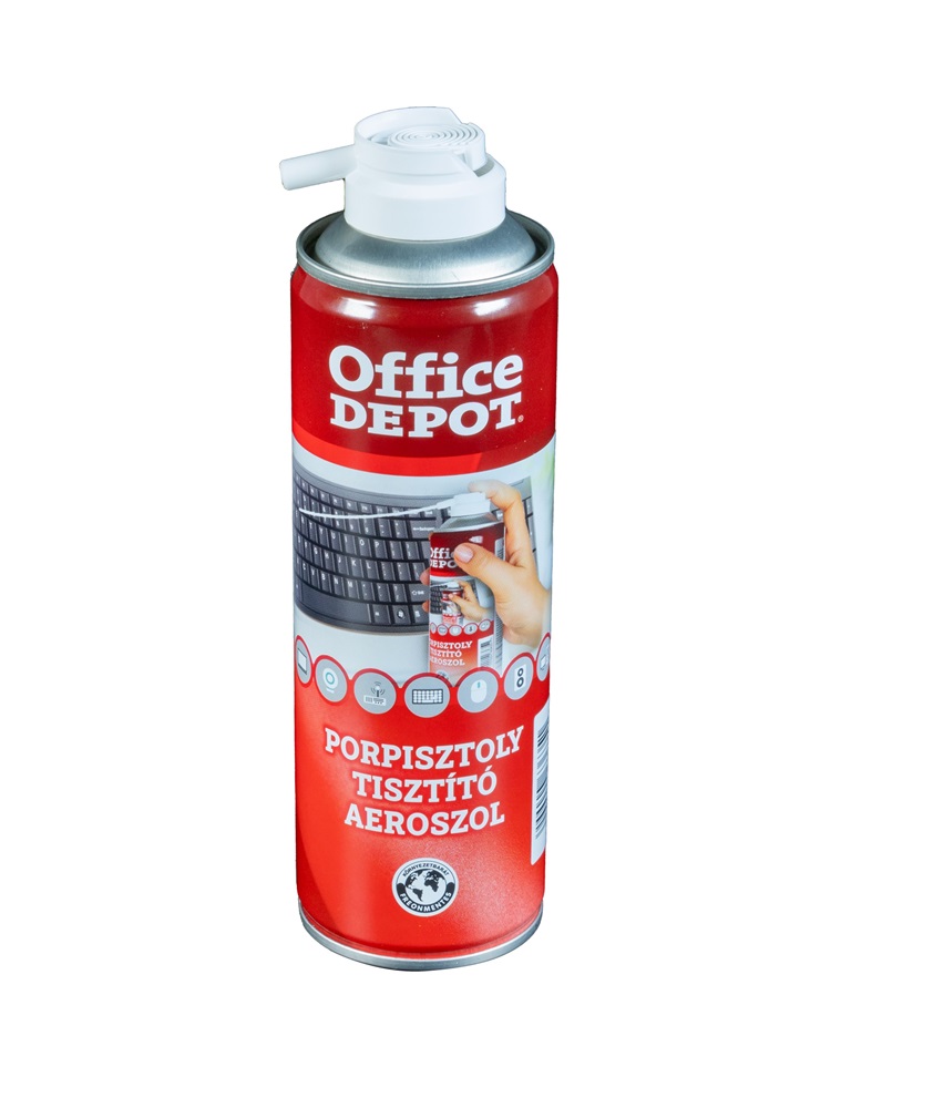 Office Depot 300 ml porpisztoly, tisztító aeroszol