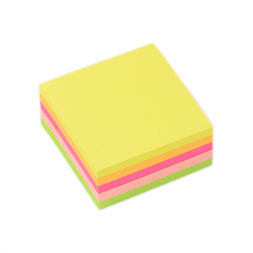 Office Depot 51x51 mm öntapadós neon jegyzettömb