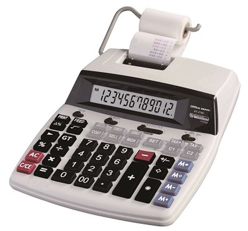 Office Depot AT-2100 szalagos számológép
