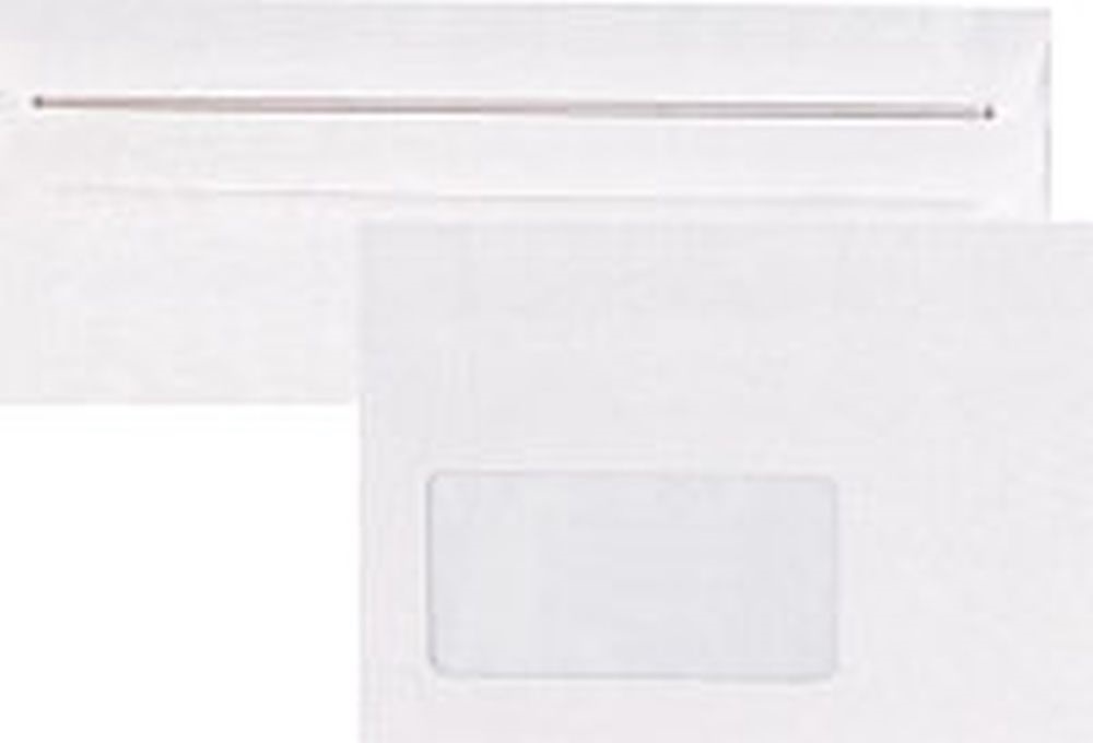 Office Depot LA4 szilikonos bélésnyomott bal ablakos 25db boríték
