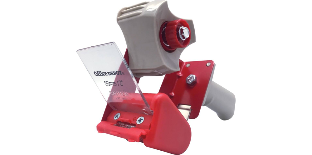 Office Depot csomagzáró gép