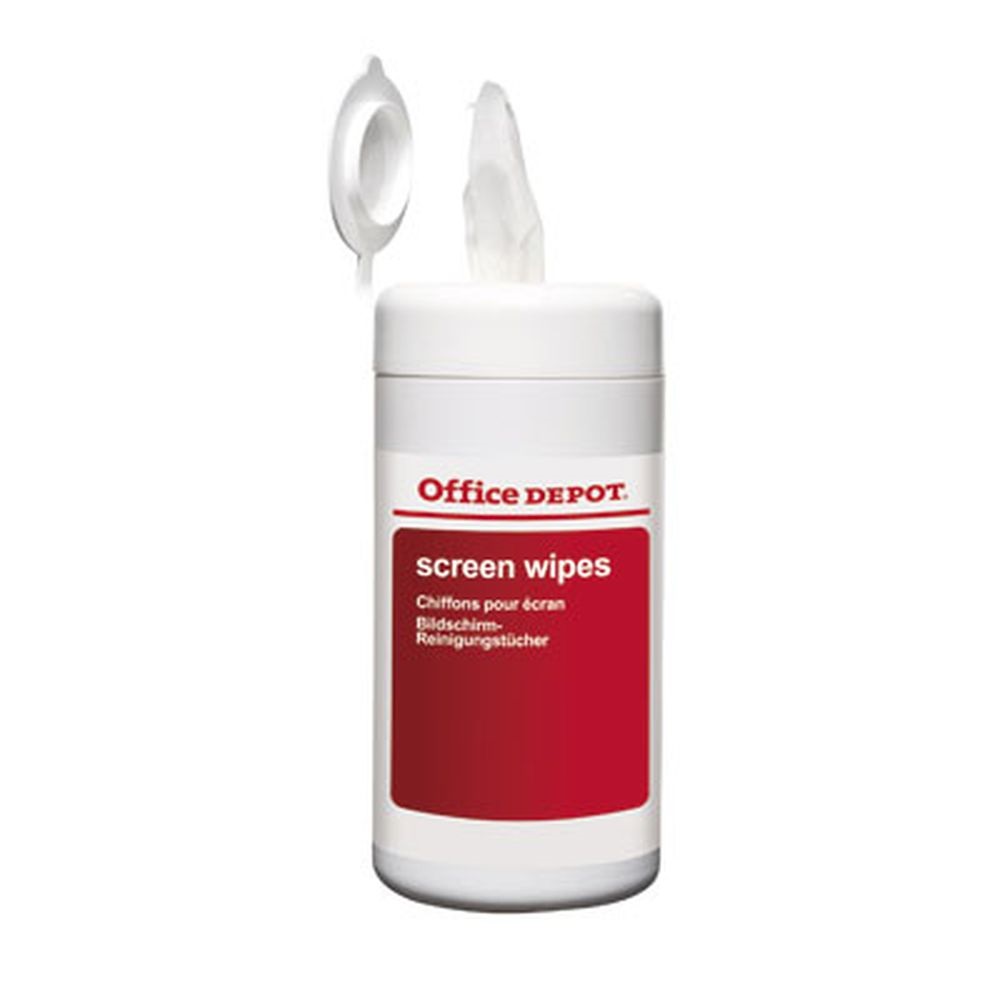 Office Depot üveg felületre nedves tisztítókendő 100db