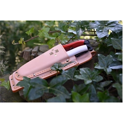 Okatsune 130 ollóhoz és összecsukható fűrészhez kombinált bőr tok