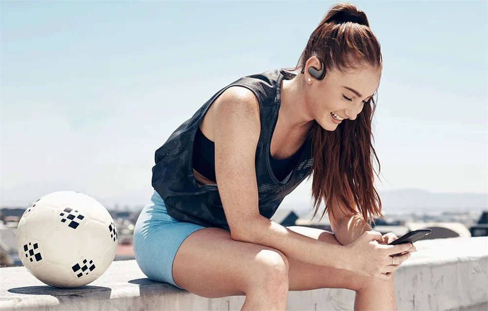 OneOdio OpenRock S True Wireless Bluetooth fekete fülhallgató
