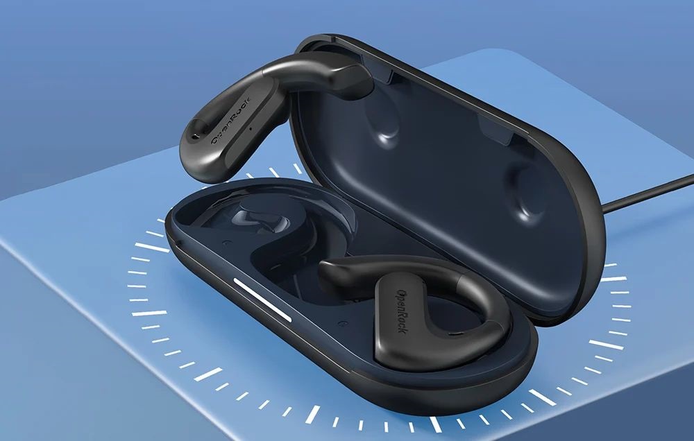 OneOdio OpenRock S True Wireless Bluetooth fekete fülhallgató
