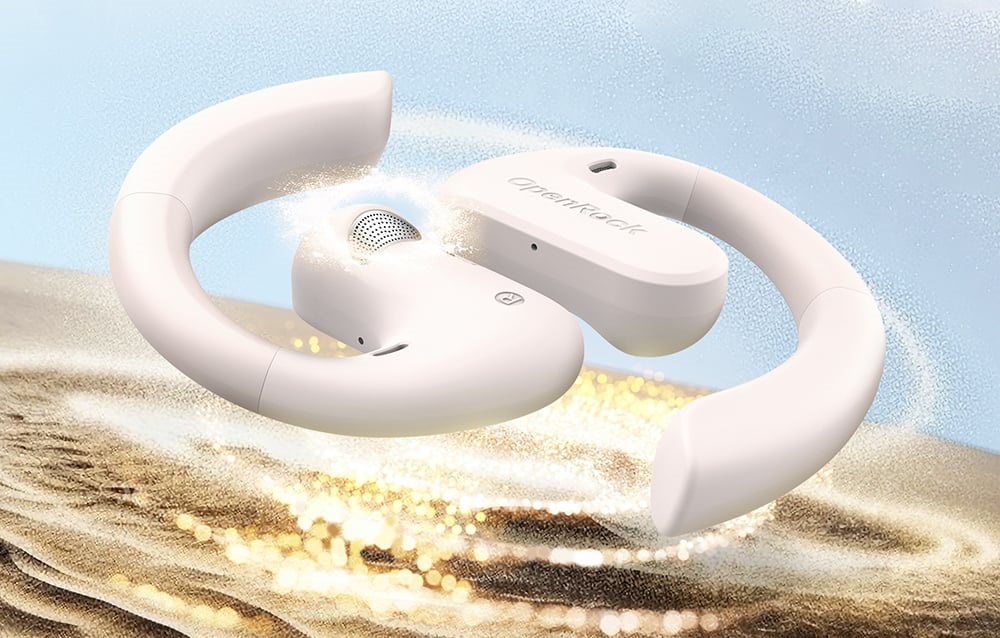 OneOdio OpenRock S True Wireless Bluetooth krém fülhallgató